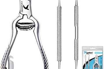 CANDURE - Pince Coupe-Ongles pour Ongles épais et Coupe-Ongles pédicure podologue dans Pochette de sécurité