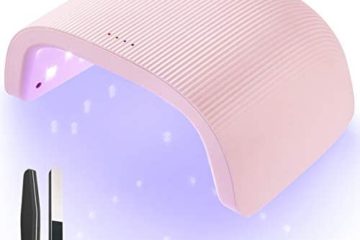 O'Vinna LED Lampe UV Ongles Gel, 48W manucure et pédicure professionnelles avec capteur automatique, 3 minuteries de 30 s / 60 s / 90 s, sèche-linge pour tous les vernis à ongles, rose……