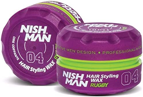 Nishman - Série de coiffure (150ml, 04 Rugby AQUA WAX)