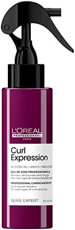 L'Oréal Professionnel | Soin Raviveur de Boucles pour Cheveux Frisés, Bouclés & Crépus, Sans Rinçage, Curl Expression, Serie Expert, 190 ml