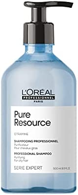 L'Oréal Professionnel | Shampoing Purificateur pour Cheveux Gras, Pure Resource, SERIE EXPERT