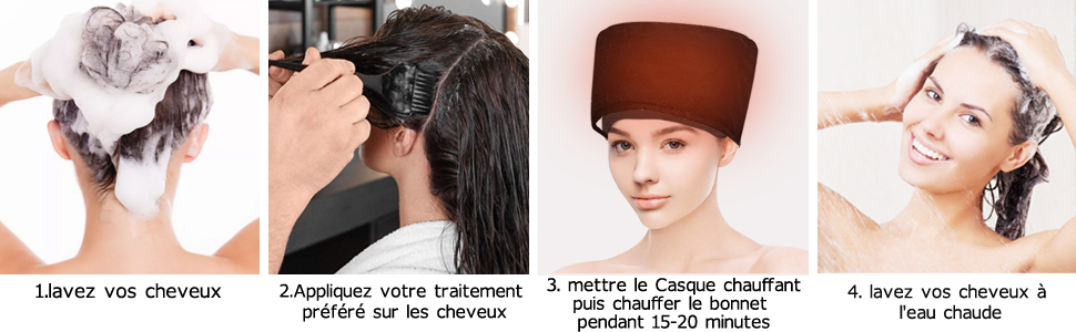 Bonnet Chauffant Cheveux