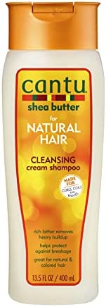 CANTU Shea Butter pour Cheveux Naturels Shampooing Crème Nettoyant