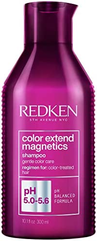 Redken | Shampoing pour Cheveux Colorés, Protection Couleur & Éclat, Color Extend Magnetics, 300 ml