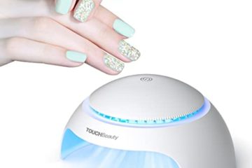 TOUCHBeauty Sèche Ongle Ventilateur et Lampe LED Idéal pour les Vernis à Ongle Ordinaire Classique,Portable Taille Mini,Air Puissant, Alimenté par Batterie AG-2130A