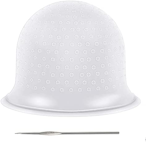 Chapeau de coloration Casquette pour coloration cheveux Capuchon de coloration Reutilisable outils de coiffure Bonnet de teinture pour cheveux de salon