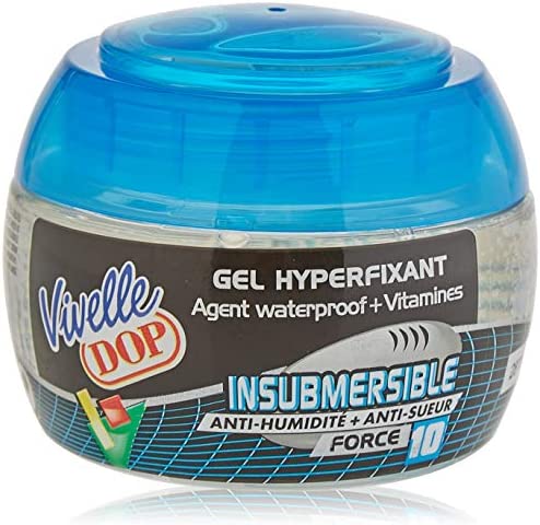 VIVELLE DOP - Gel Coiffant Hyperfixant Insubmersible Force 10 Pour Homme - 150 ml