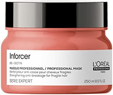 L'Oréal Professionnel | Masque Renforçant pour Cheveux Cassants et Fragiles, Inforcer, SERIE EXPERT, 250 ml