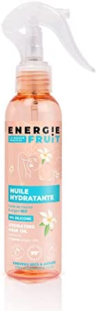 ENERGIE FRUIT | Huile Cheveux Nourrissante | Monoï & Huile de Macadamia BIO | Cheveux Secs Abimés | Vegan | 150ml