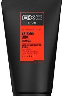 Axe Adrénaline Extrem Look, Gel Coiffant pour les Cheveux, Fixation Extrême Flacon de 125ml