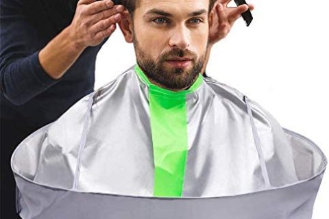 Cape de coupe professionnelle - Imperméable - Accessoire de coiffure pour adultes hommes et femmes