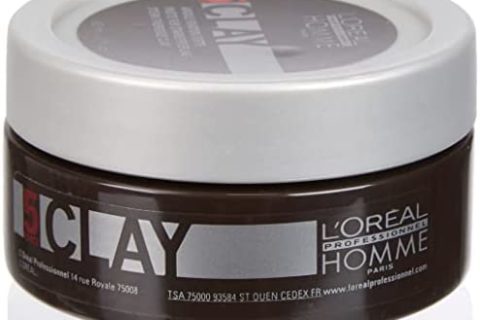 L'Oréal Professionnel - Crème Coiffante pour Cheveux Homme - CLAY - 50ml